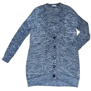 Vince Long Cardigan Sweater Oversized
